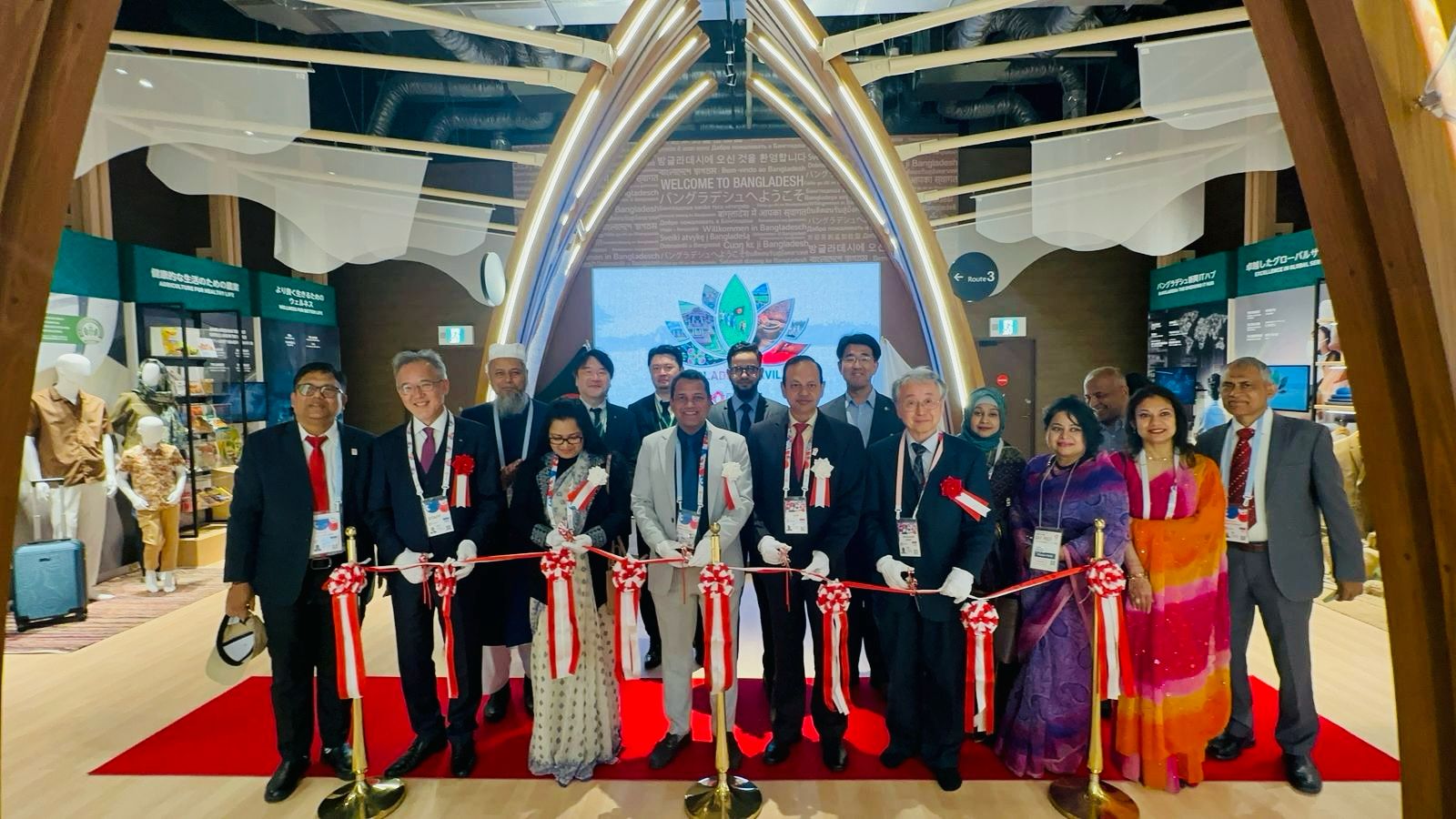 ওয়ার্ল্ড এক্সপোতে বাংলাদেশ প্যাভিলিয়ন উদ্বোধন